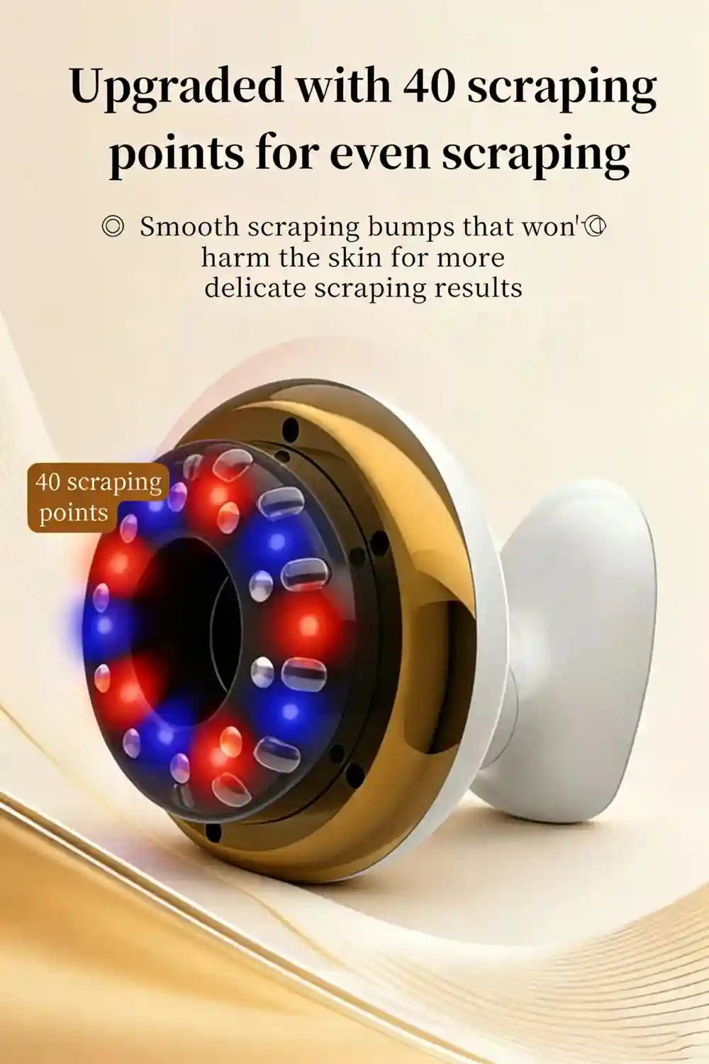 Electric Cupping Massager with Heat Therapy for Deep Tissue Relief Eye Massage Instrument Tidesmit