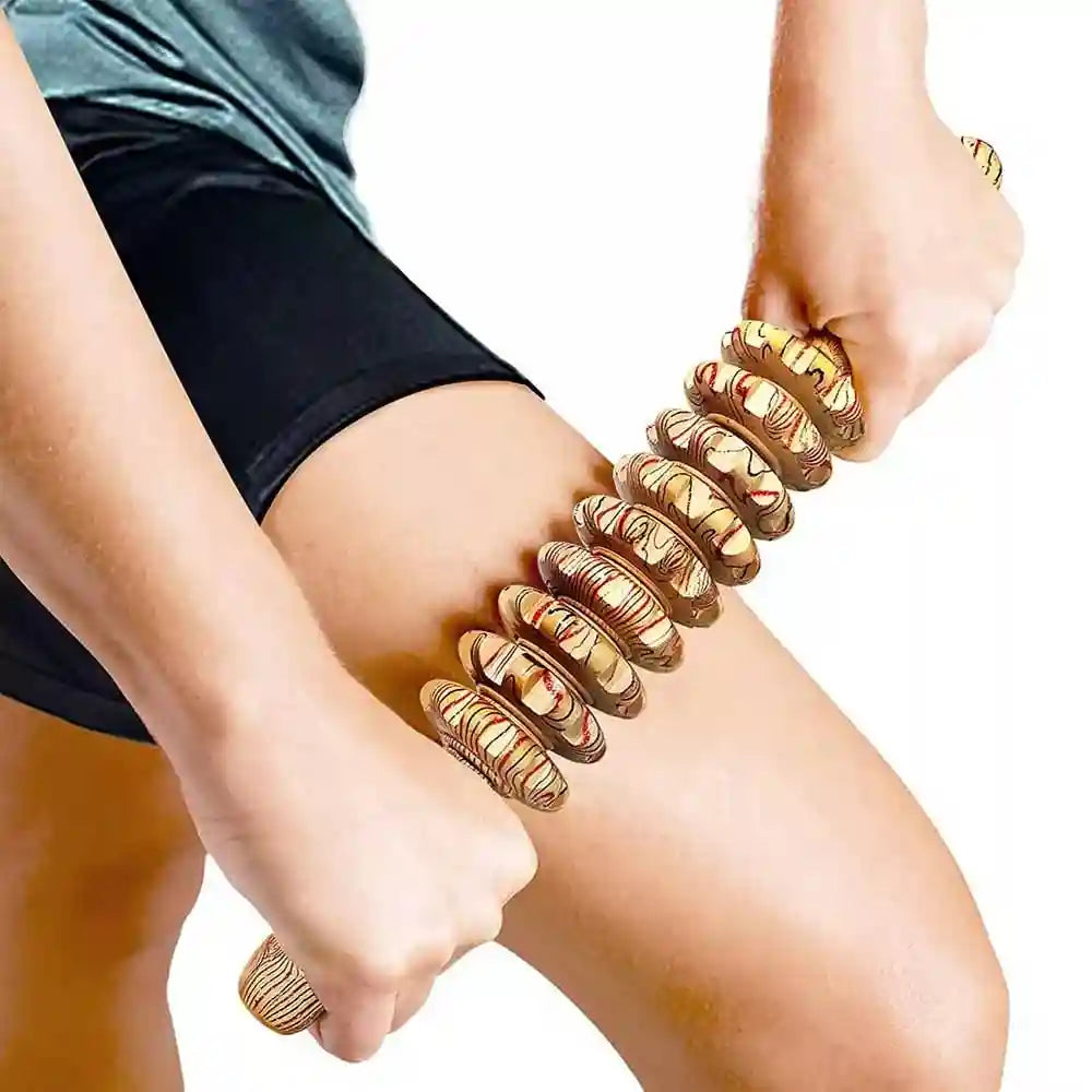 Wooden Massage Roller Stick for Deep Muscle Relief & Recovery Eye Massage Instrument Tidesmit