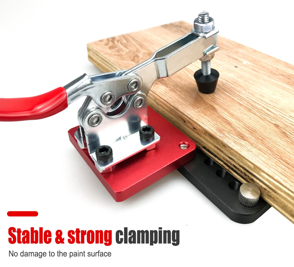 35mm Concealed Door Hinge Jig Accurate Locking Cabinet Hinge Jig Pocket Hole Jig Adjustable Quick Punch Cabinet Hardware Jig
