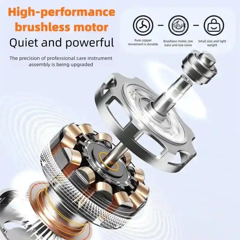 Electric Neck and Shoulder Massager - Deep Tissue Heat Therapy Device Massage Cushion Tidesmit