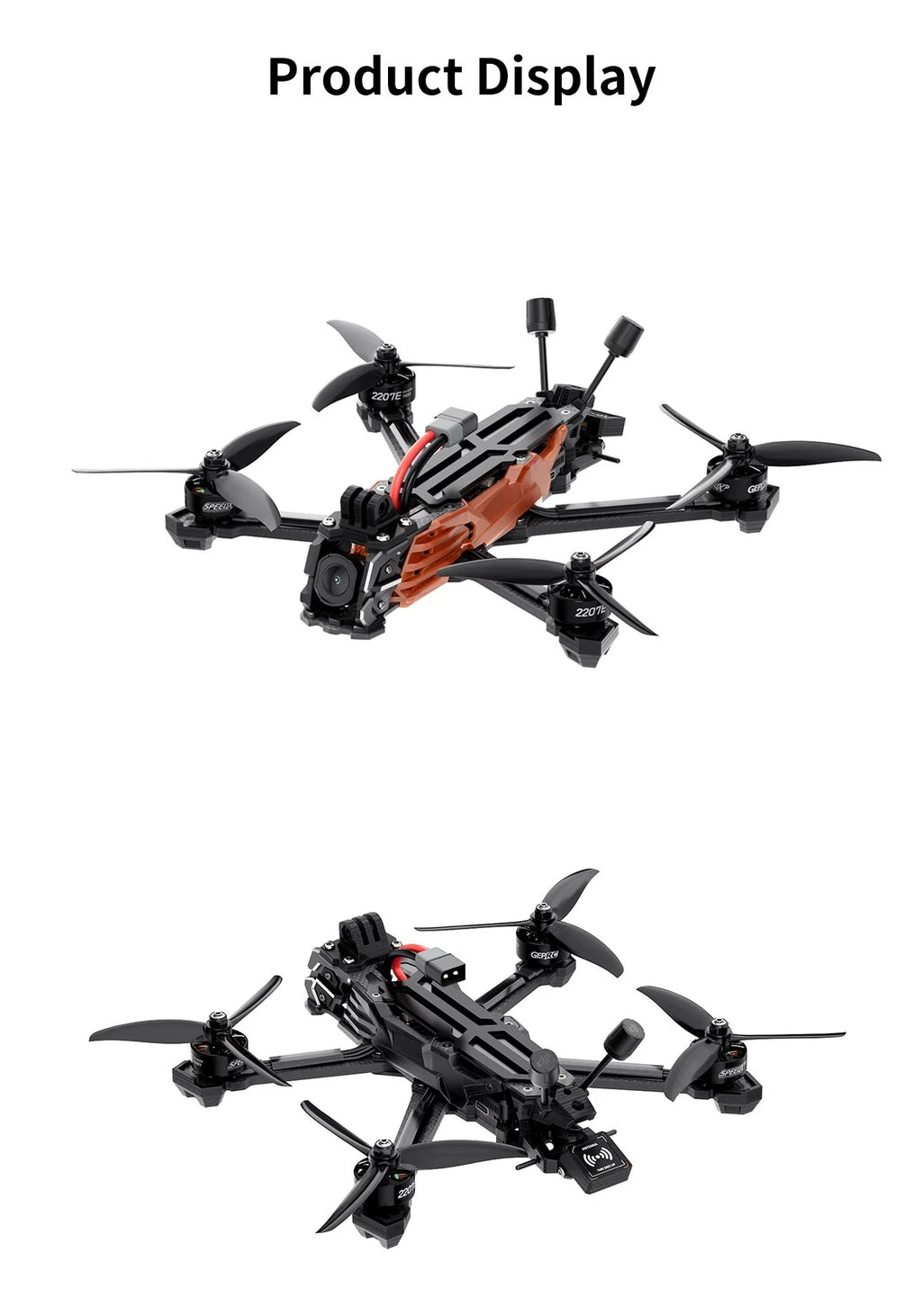 GEPRC Vapor-D6 O4 Pro HD Freestyle FPV Drone | 6 Inch Long Range Tidesmit