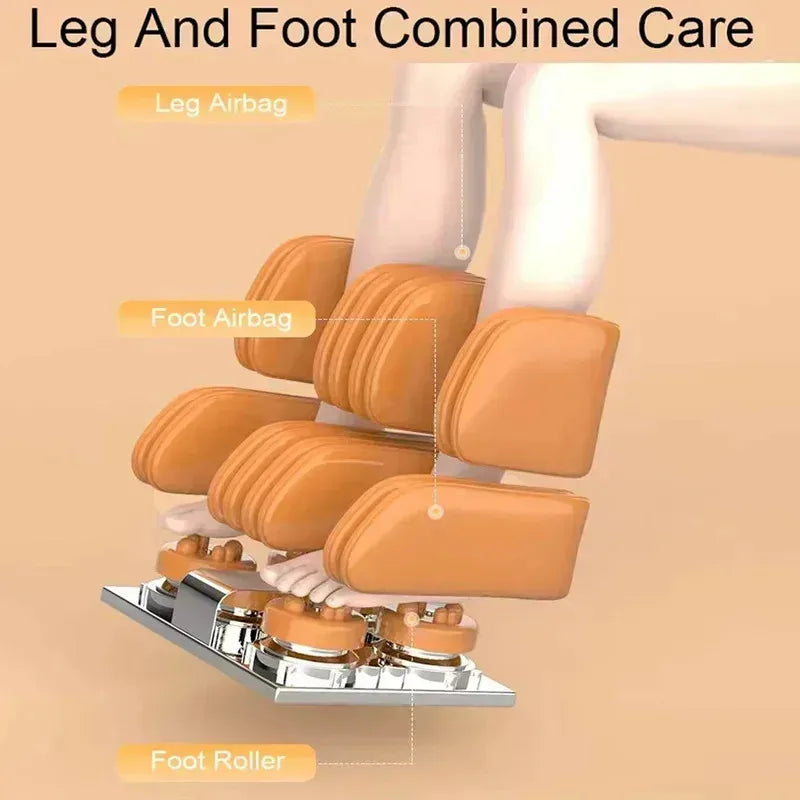 4D Massage Office Chair with Zero Gravity Recline and Heat Therapy Massage Chairs Tidesmit