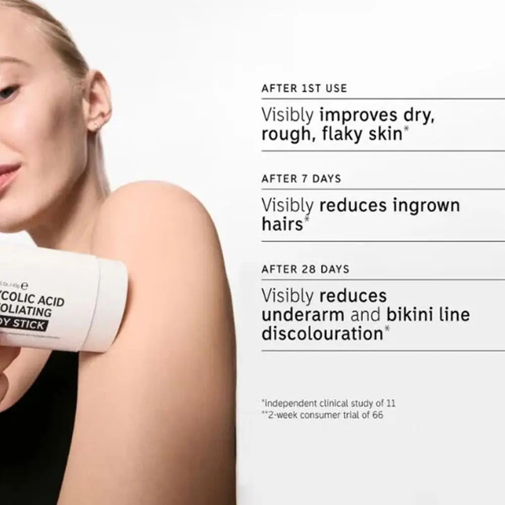 Glycolic Acid Exfoliating Stick | Cruelty-Free Face Treatment Scrubs Treatments Tidesmit