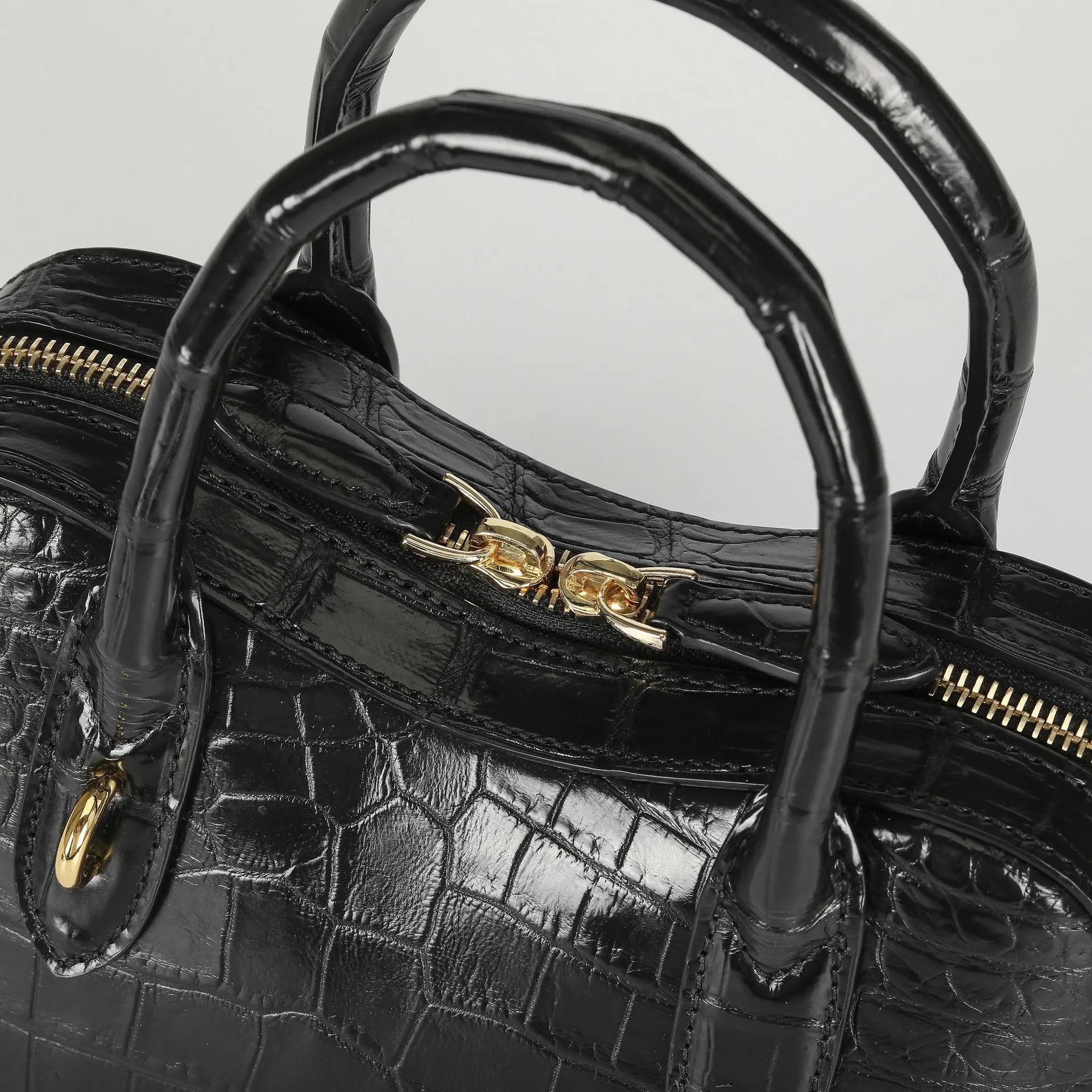 2025 New Design Fashion Crocodile Leather Women's Handbag Luxury Genuine Leather Lady Shoulder Bag Leisure Bag For Women 45