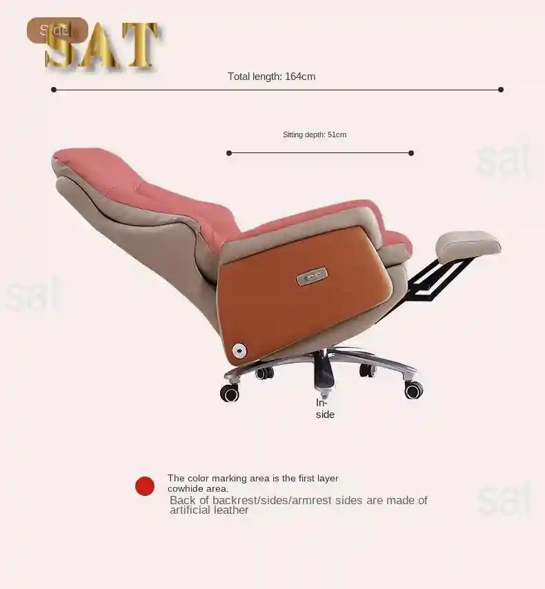 Massage Office Chair - Ergonomic Reclining Seat with Heat Therapy Massage Chairs Tidesmit