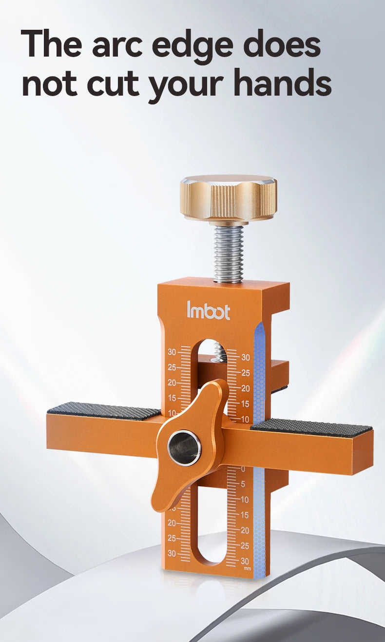 Imbot Cabinet Door Installation Aid Woodworking Fixed Multi-Functional Cabinet Wardrobe Door Artifact Quick Positioning Tool