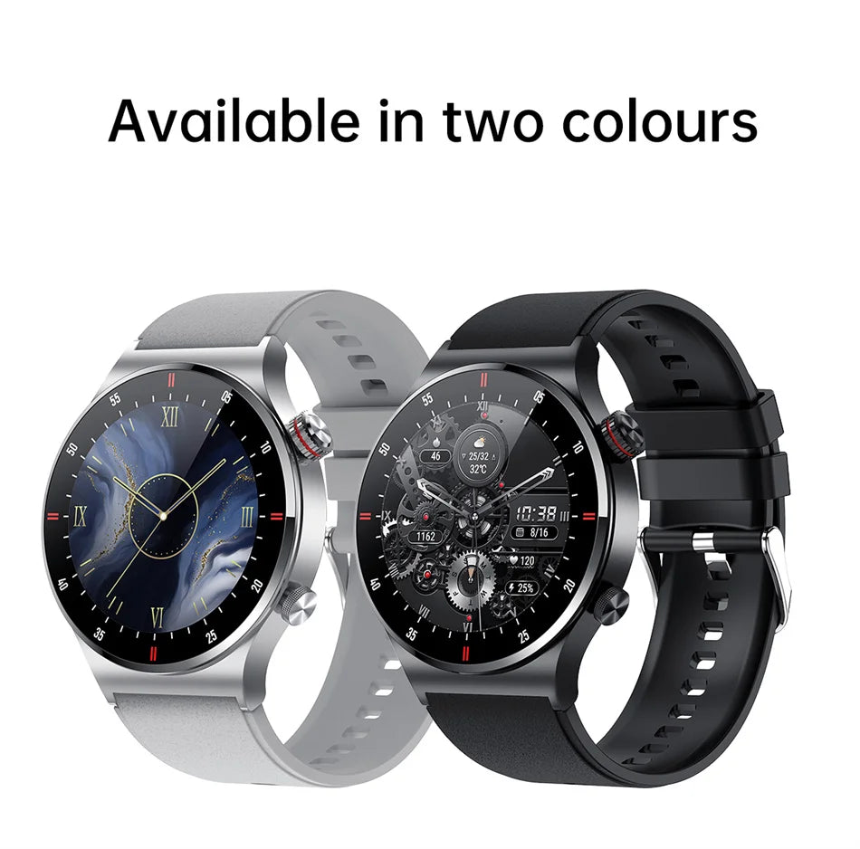 GPS ECG+PPG Bluetooth Call Smart Watch Men 2026 Sports Bracelet NFC Waterproof Custom Watch Face Men SmartWatch For IOS Android
