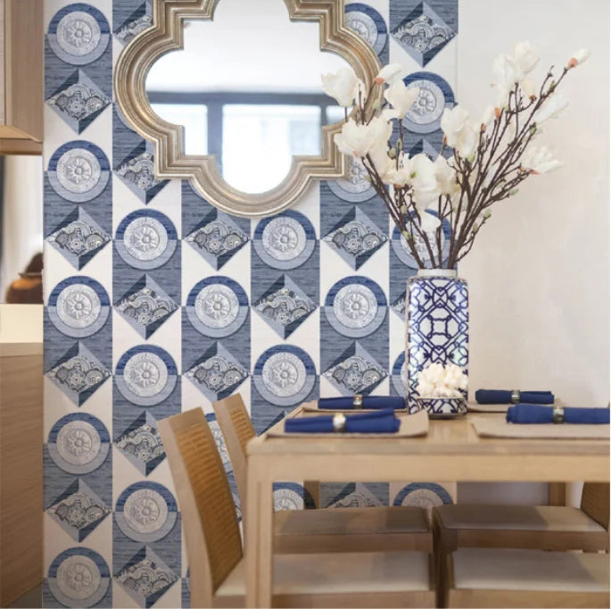 5/10Pcs Peel and Stick Tile Backsplash Thicker Design Marble Tiles 12"X12" Stick on Backsplash Self Adhesive Tiles for Any Room