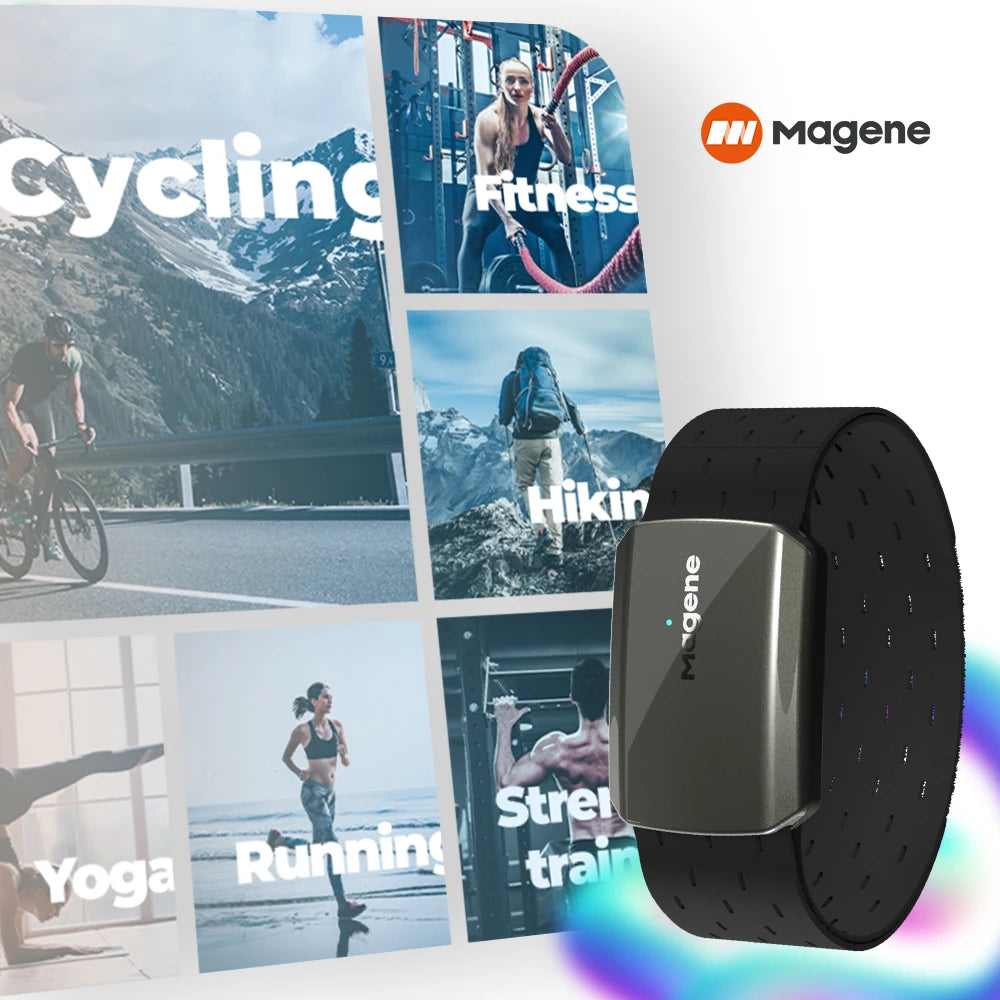 Tidesmit H803 Heart Rate Armband Monitor - Bluetooth & ANT+ Connectivity Tidesmit