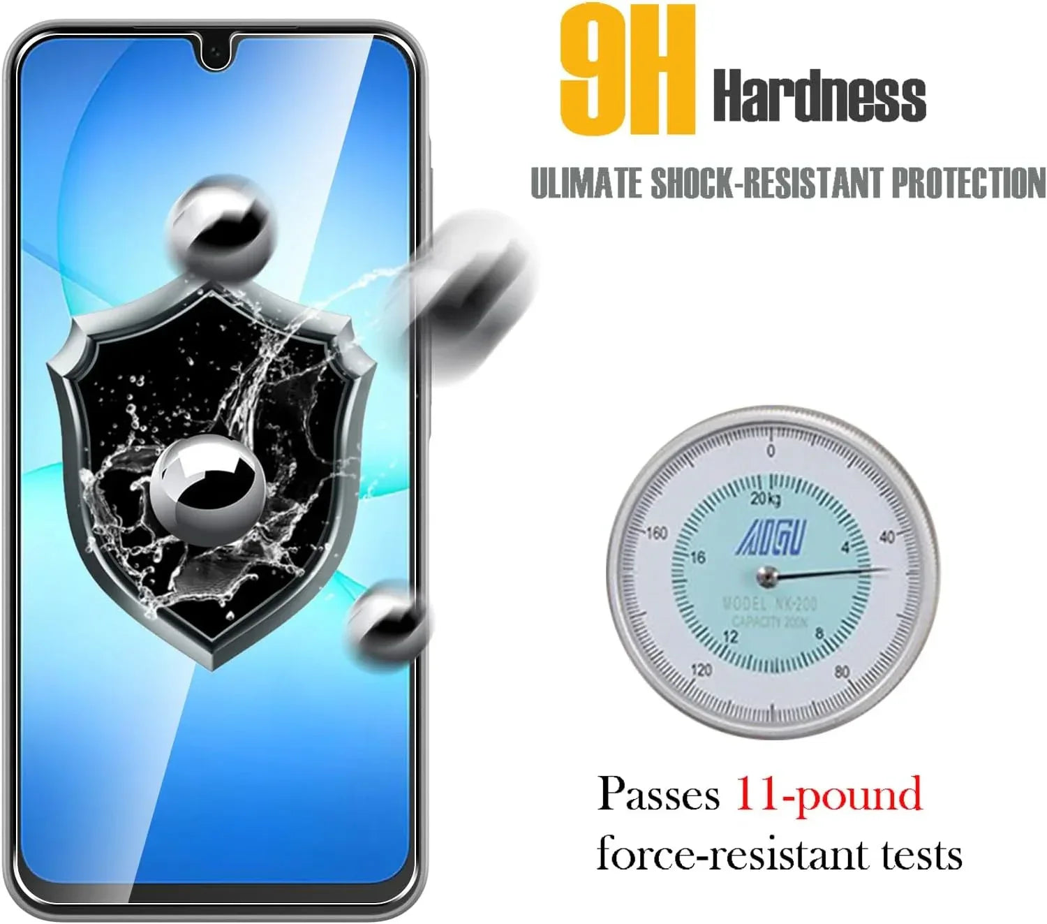 Samsung Galaxy A17 Screen Protector Tempered Glass Case-Friendly Film Tidesmit