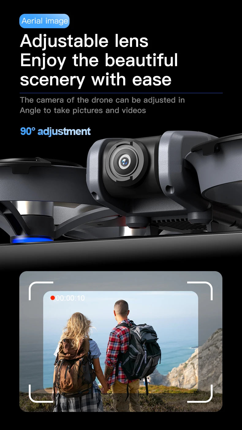 Tidesmit X226 4K Camera Drone with GPS and Obstacle Avoidance Tidesmit