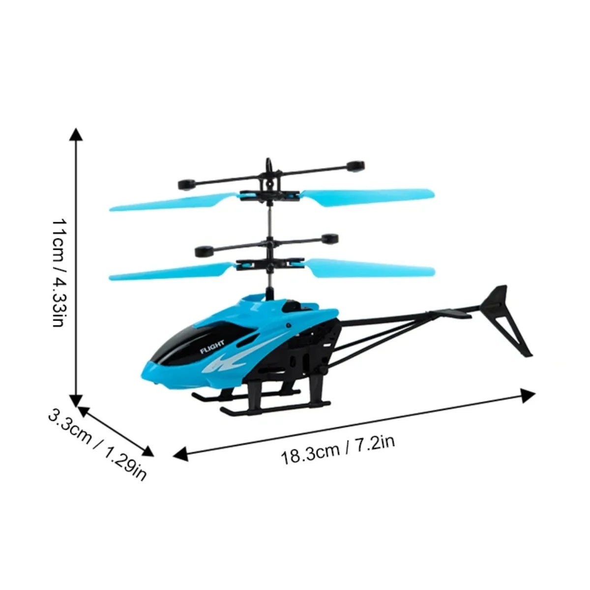 Mini RC Drone for Kids - Rechargeable Remote Control Helicopter Tidesmit