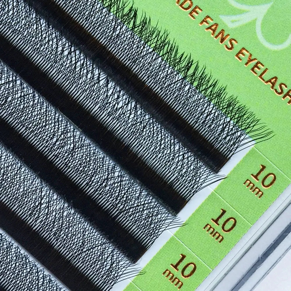 GLAMLASH L/LU/M W Shape Eyelash Extension 3D Premade Volume Fan Lashes W Style YY Lashes Faux Mink Volume Lashes Natural Eyelash False Eyelashes Tidesmit