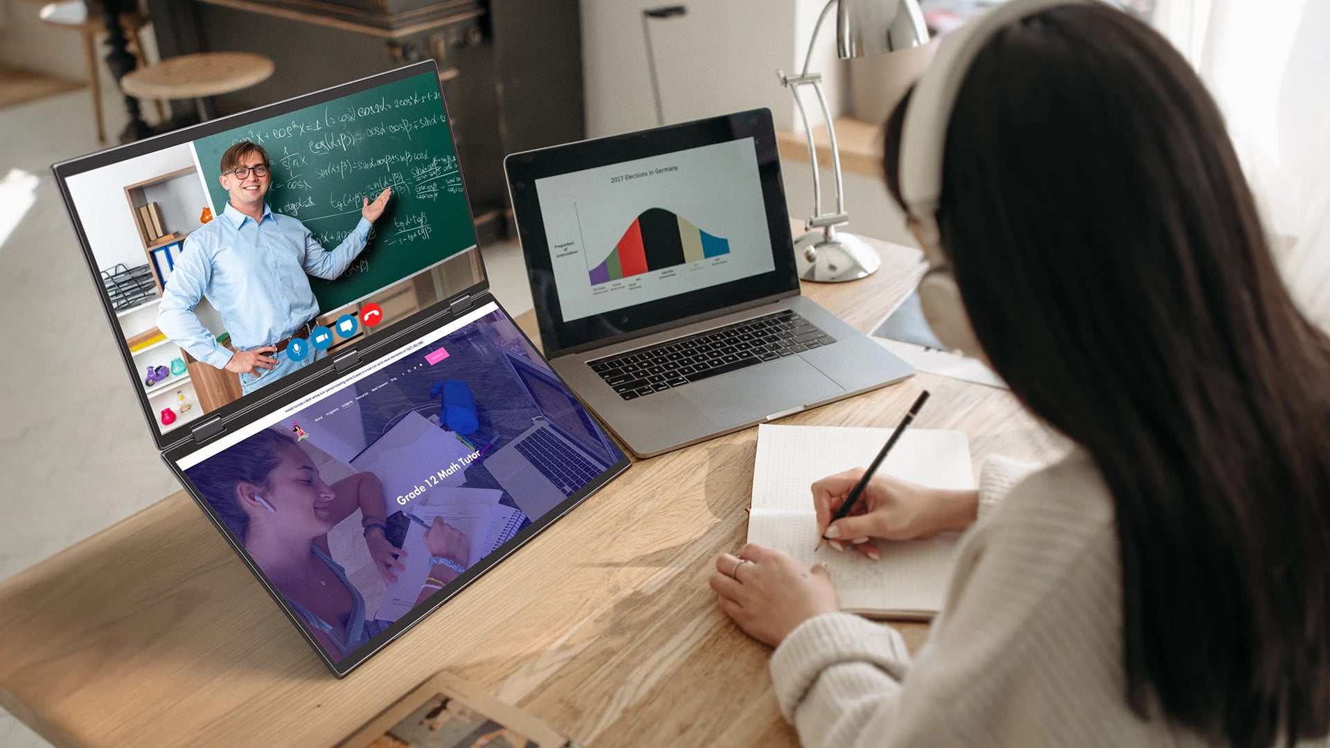UPERFECT Delta Max Touch 18.5" 100Hz Stacked Monitor Laptop Touchscreen Folding Dual Mobile Computer Display W/ USB C Mini HDMI