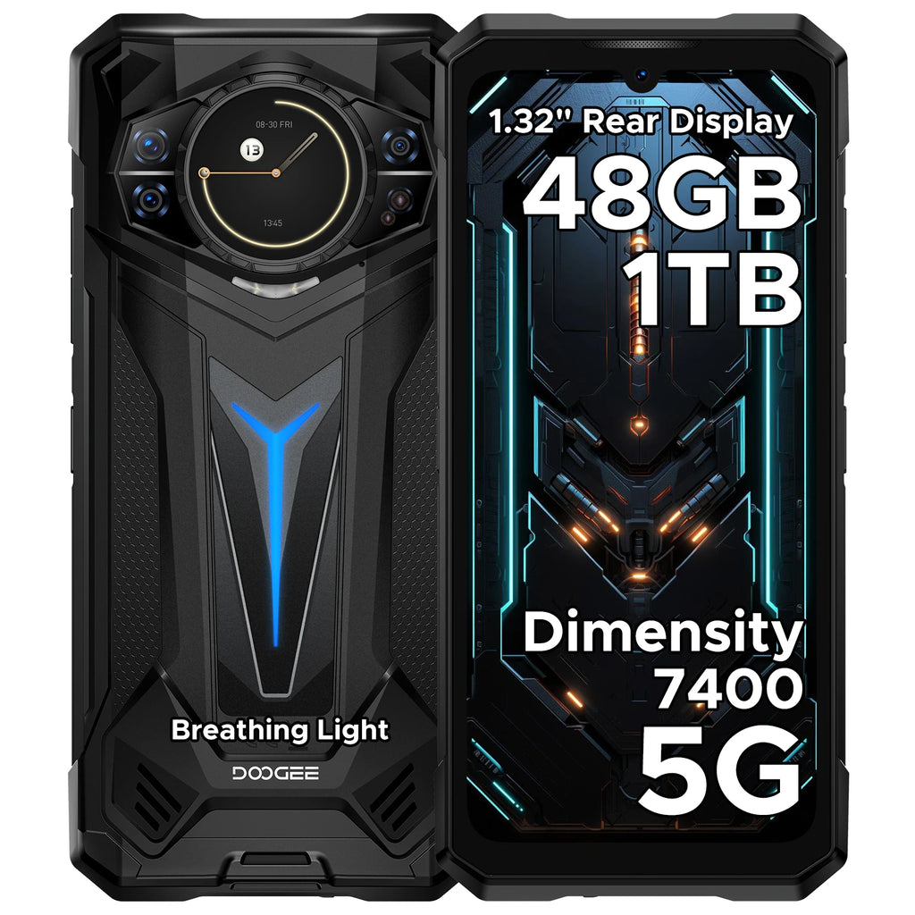 DOOGEE S200 5G Rugged Smartphone with Dual AMOLED Display & 1TB Storage AE Tidesmit
