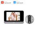 Yuezhe Tuya 3MP Peephole Smart WiFi Doorbell with Camera 4.3inch 1080P Eye 5000mAh PIR Motion Alarm Alexa Bell for Home