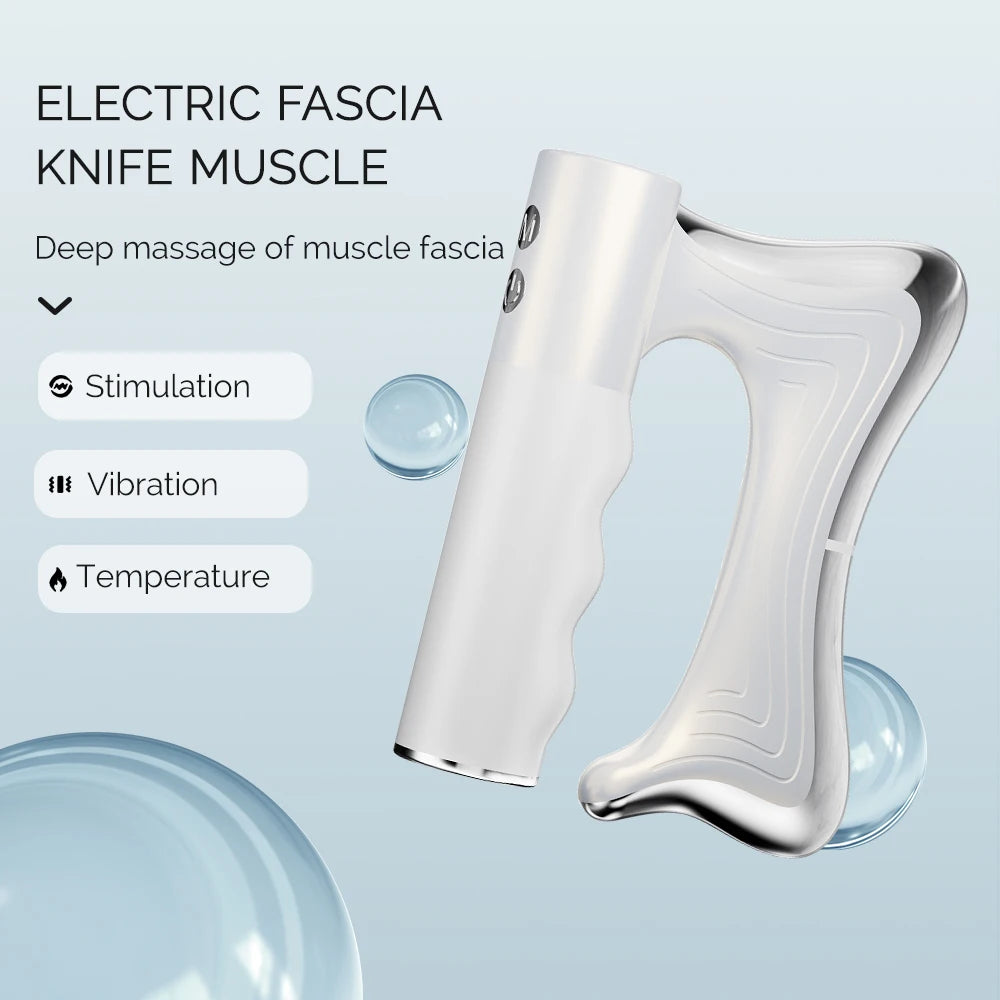 Electric Fascia Massager | Portable Recovery Tool for Home Spa Use Relaxation Treatment Tidesmit