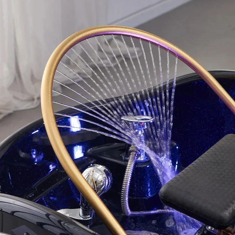 Electric Shampoo Bed – Ergonomic Salon Hair Washing Chair for Professionals Massage Chairs Tidesmit