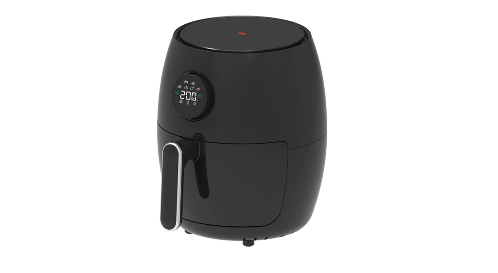 Electric Classic Mechanical Air Fryer 2L Mini Oil Free Baking Energy Saving High Quality Household