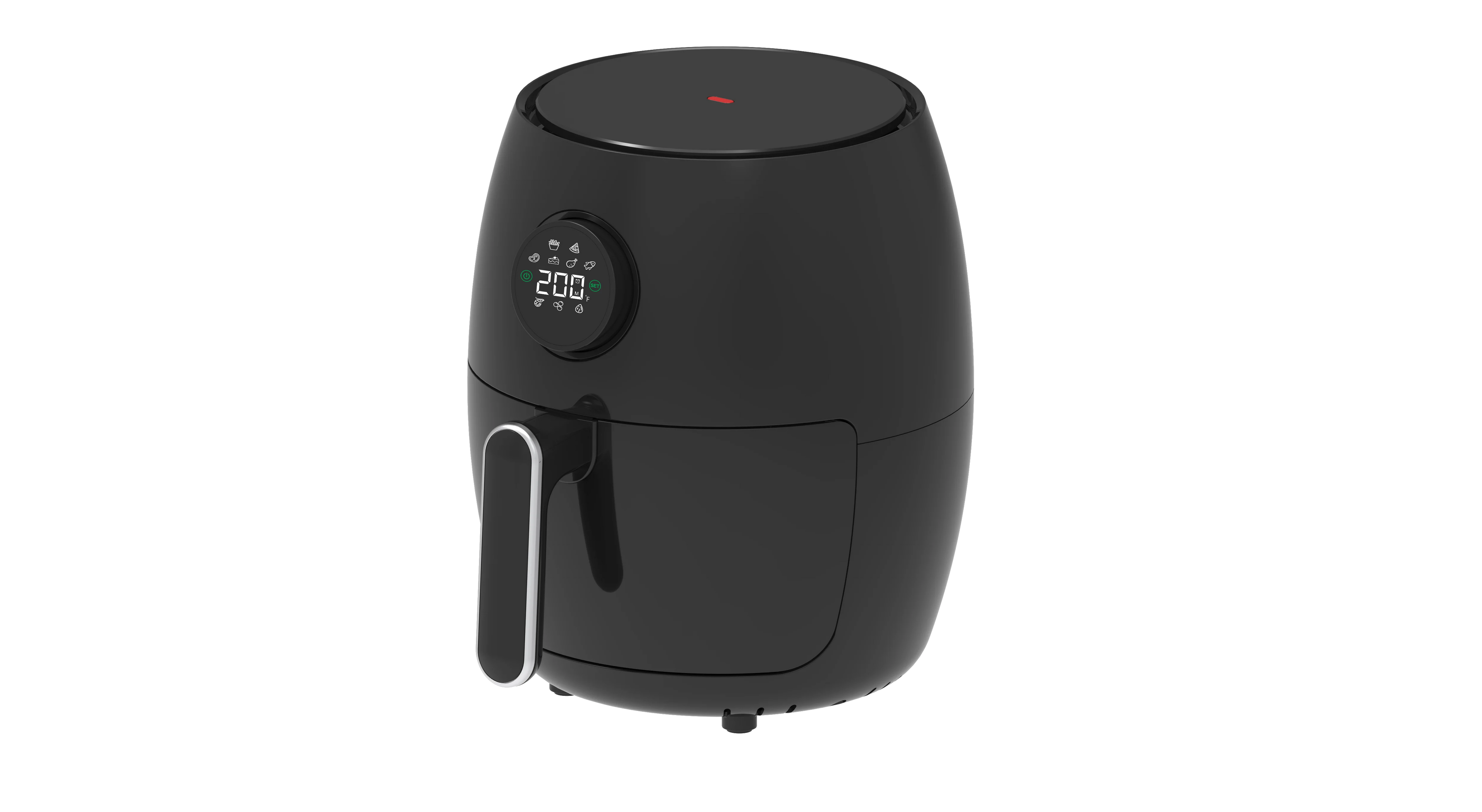 Electric Classic Mechanical Air Fryer 2L Mini Oil Free Baking Energy Saving High Quality Household