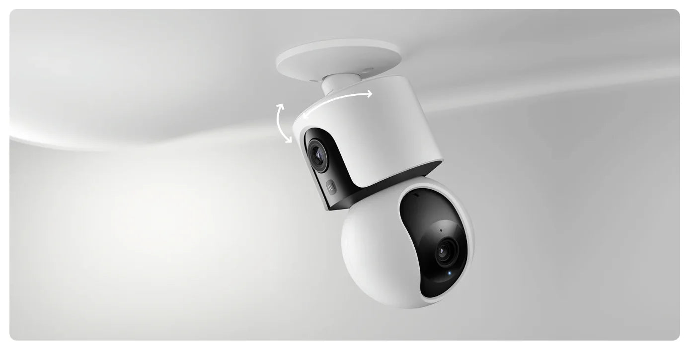 Xiaomi Smart Camera C300 Dual Lens PTZ 360° AI Detection 3 Million Pixels Full Color Night Vision WiFi 6 Home Security Mi Home C