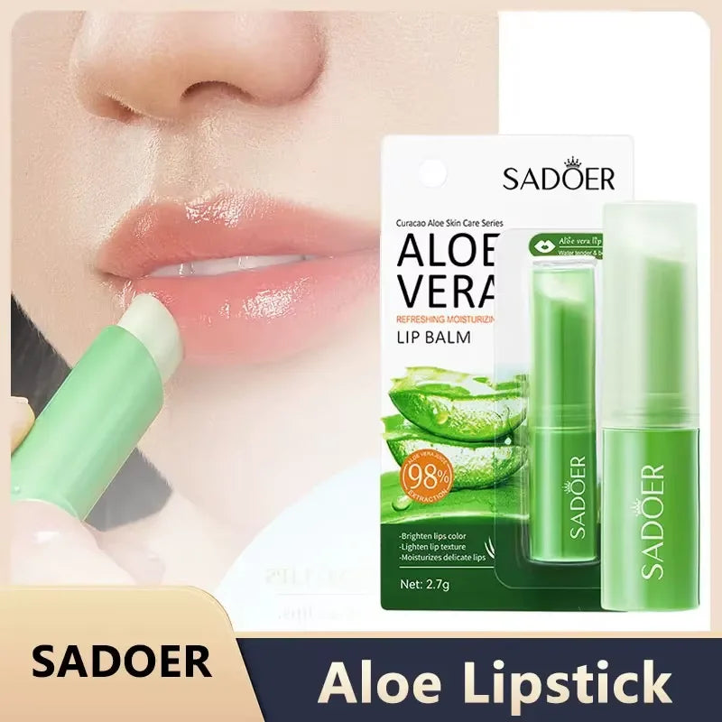 Aloe Lip Balm for Dry Lips: Natural Moisturizing Lip Treatment | Tidesmit Lip Care Tidesmit
