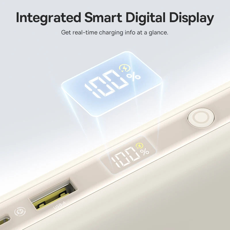 20000mAh 100W Fast Charging Power Bank with Integrated Cables Tidesmit
