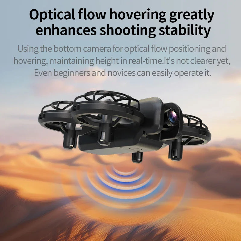 Mini Foldable Camera Drone with 4K Video - Compact Beginner Quadcopter Tidesmit