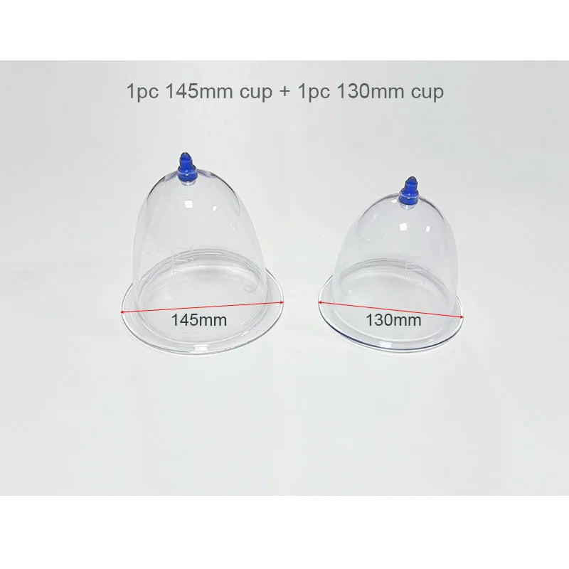 Breast Enhancement Vacuum Pump – Professional Lifting Suction Cup System Fascia Gun 1pc 145mm 1pc 130mm Tidesmit