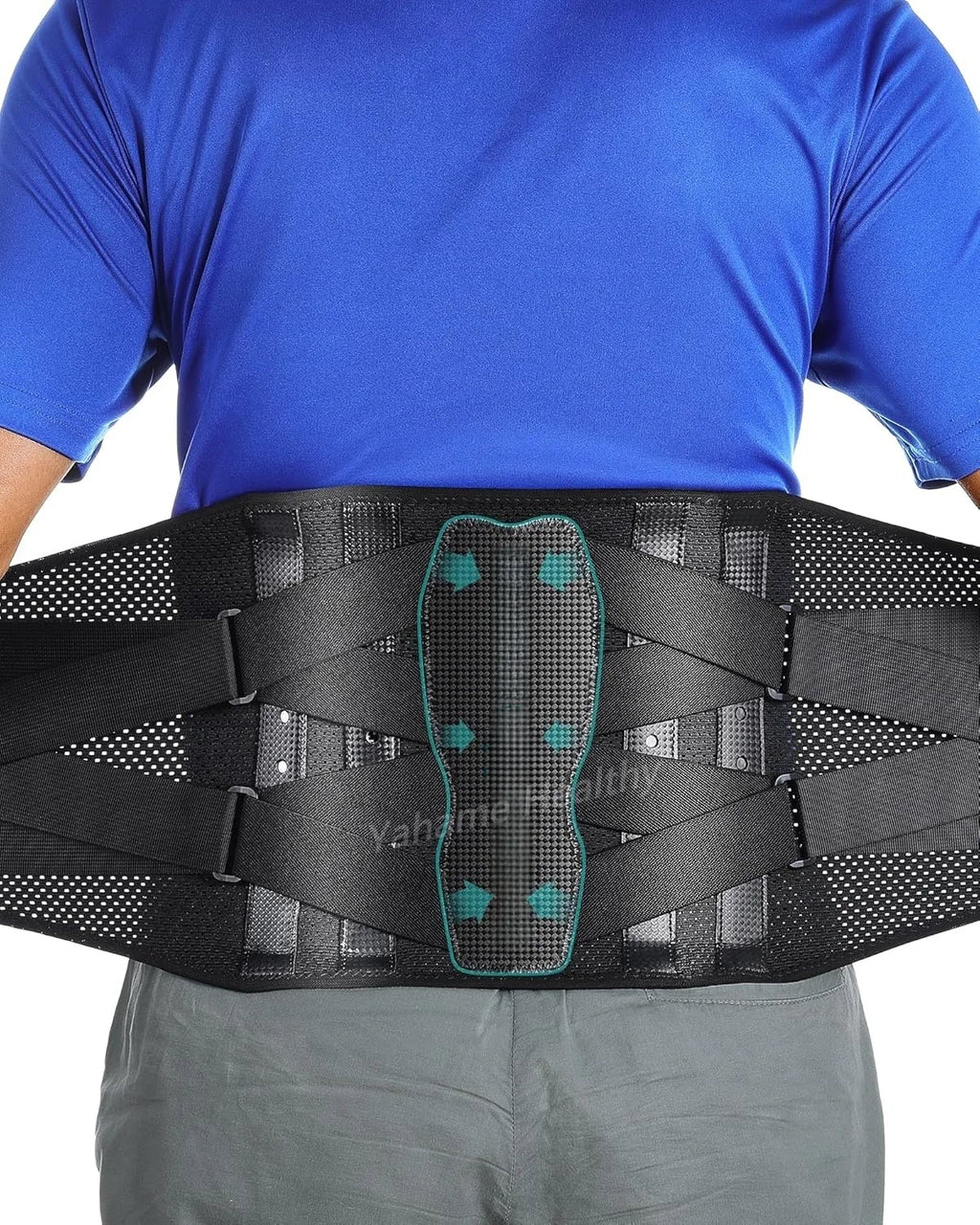 Men Women Lumbar Support Belt Back Brace for Lower Back Pain, Sciatica, Herniated Disc, Scoliosis, Lightweight Waist Support