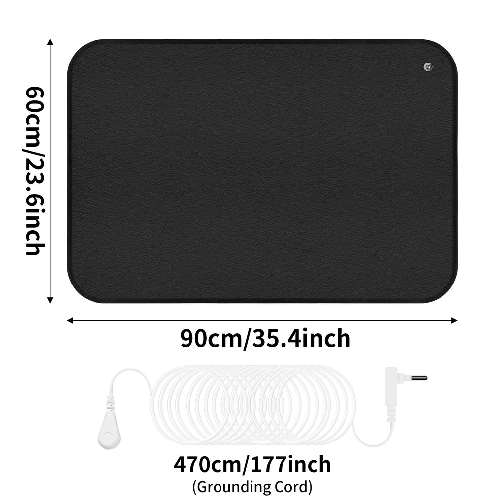 Grounding Mat Reconnect to The Earth EMF Recovery for Foot Therapy Universal Grounding Sleep Mat Yoga Improve Energy Assist Mats