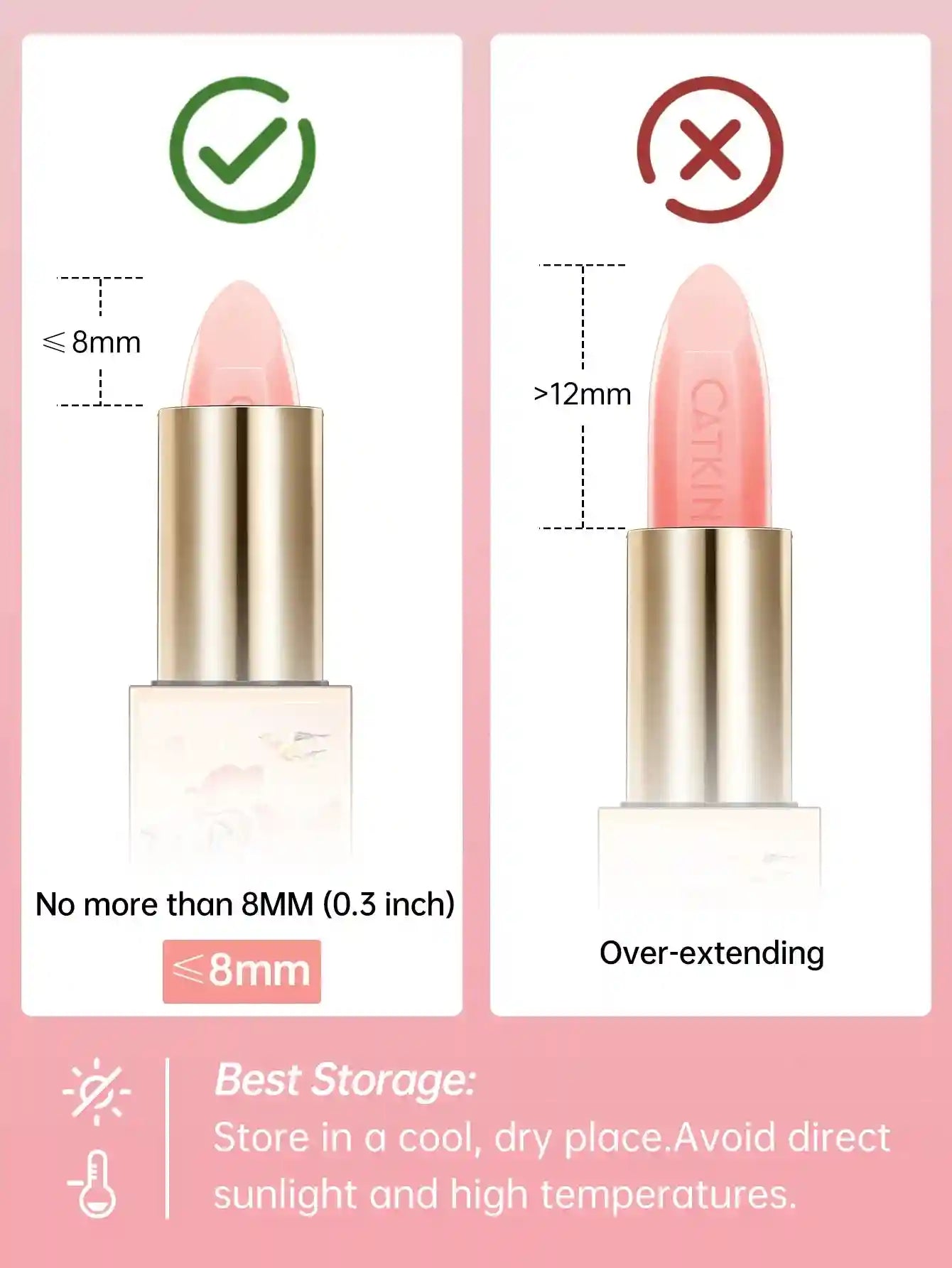 Color Changing Lip Balm: Hydrating Tinted Gloss by Tidesmit Lip Care Tidesmit