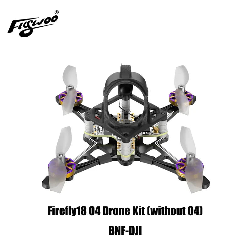 Tiny Whoop 1S O4 FPV Camera Drone with ELRS 2.4g System Drone Kit BNF-DJI Tidesmit