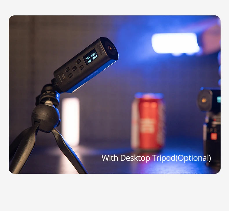 RGB Handheld LED Video Light - Magnetic Tube with Adjustable Temperature Tidesmit