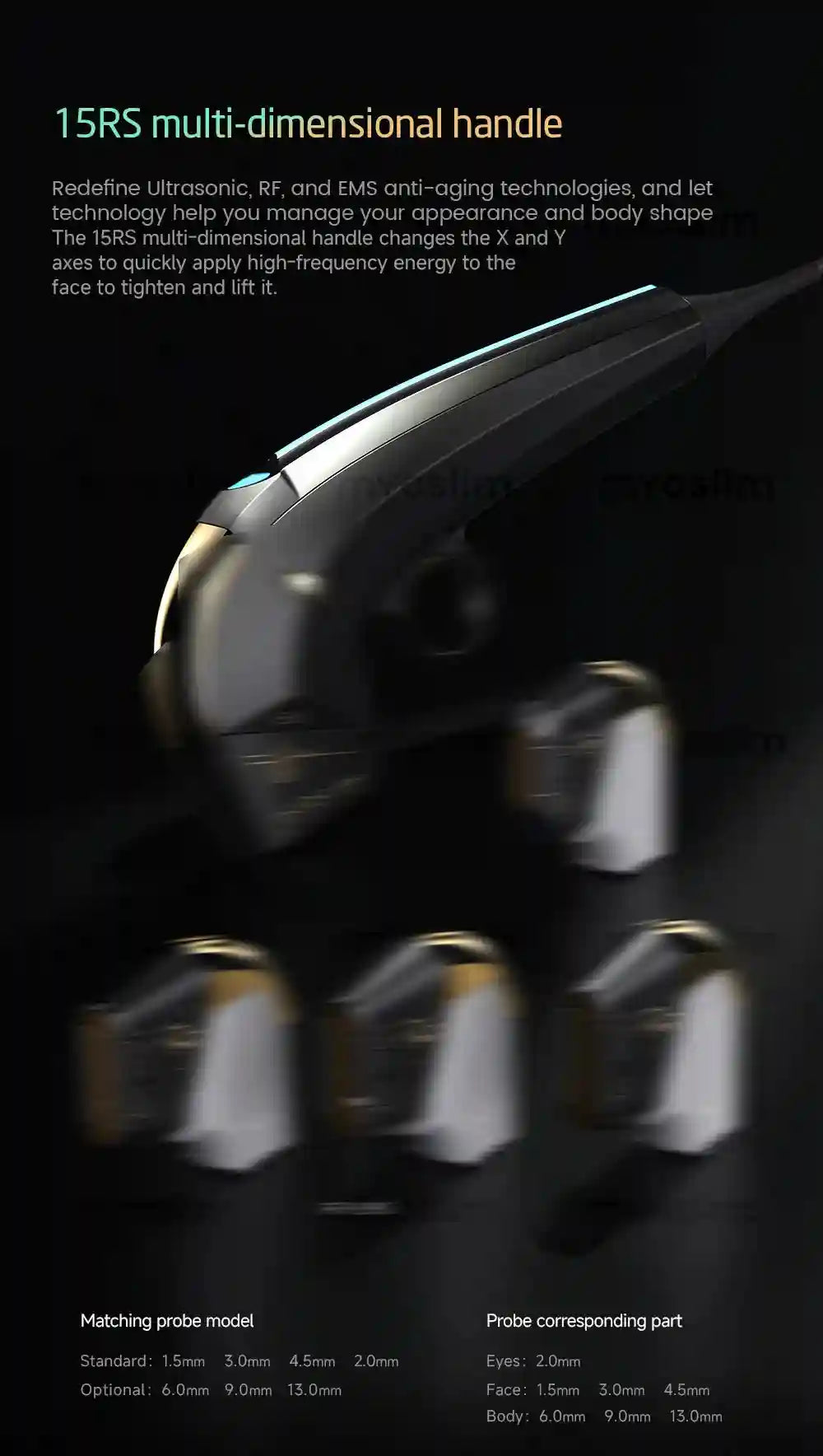 Professional Facial Tightening Machine | Skin Lifting & Firming Tool Eye Massage Instrument Tidesmit
