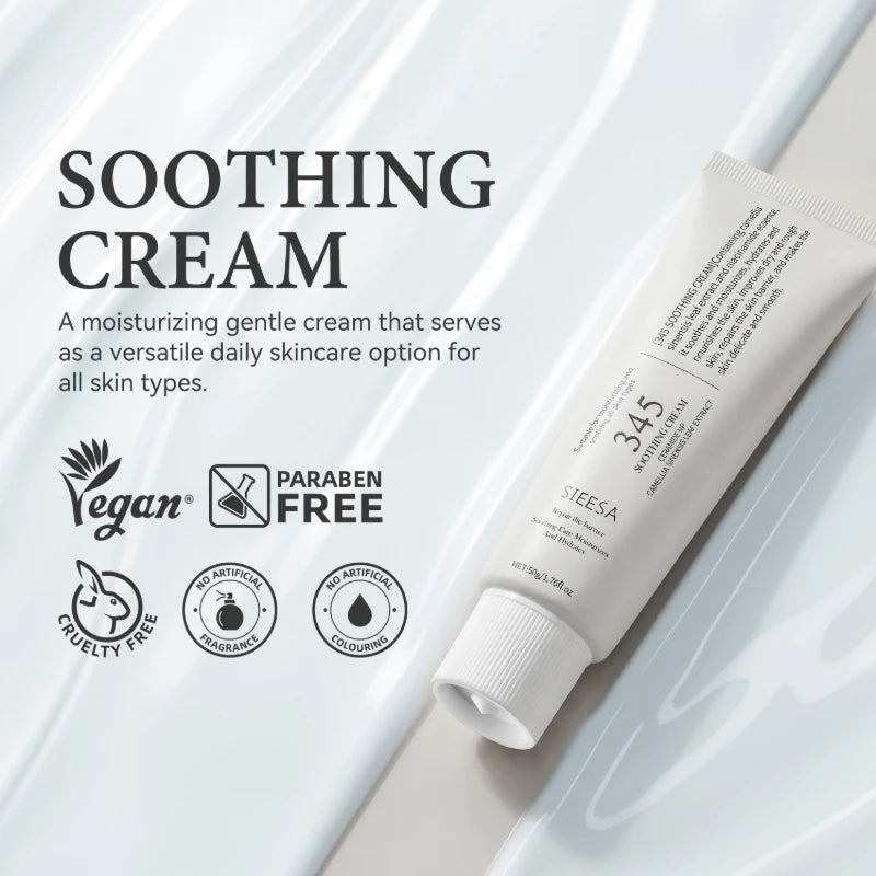 345 Relief Face Cream Blemish Care Pdrn Niacinamide Relief Mist Hydration Dry Skin Soothing & Firming Eye Cream Recovery Set
