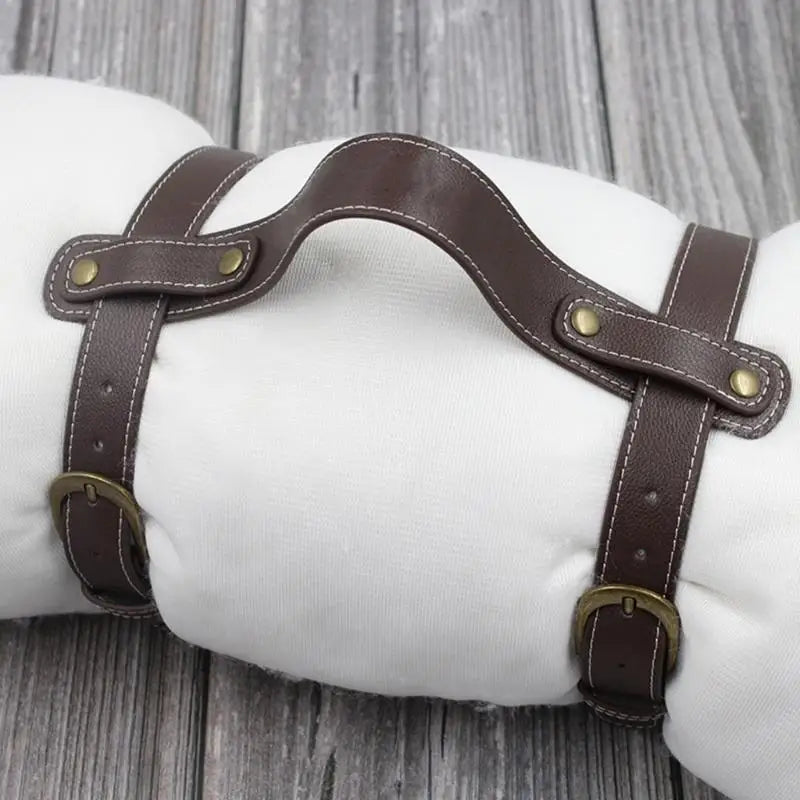Yoga Mat Carries Camping Travel Rug Blanket Motorcycle Bedroll Strap