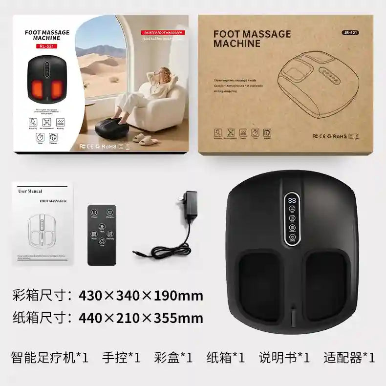 Electric Foot Massager with Heat and Airbag Kneading - Tidesmit Massage Roller Tidesmit