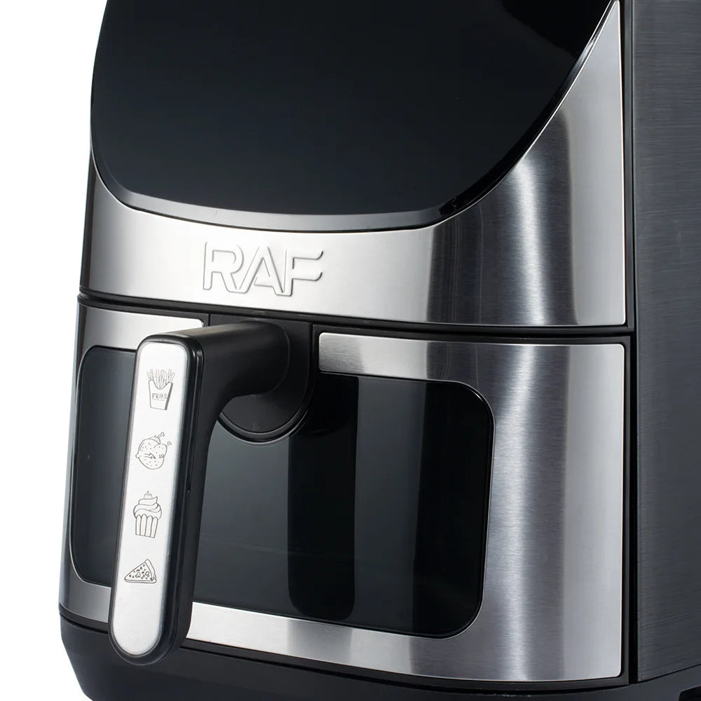 EU Plug New Digital Air Fryer Model 8 Liters Oil Free Professional Home Appliance Air Fryers Multifunctional Optional Airfryers