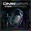 Wireless Gaming Headset: Tri-Mode Bluetooth 2.4G for PC & PS5 (GT808) GT808 Tidesmit
