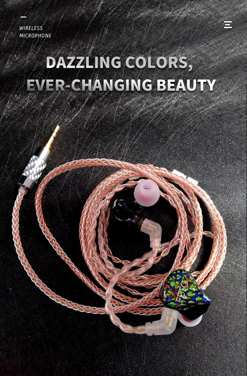 Hybrid In-Ear Monitors Noise Canceling Wired Headphones - Tidesmit Tidesmit