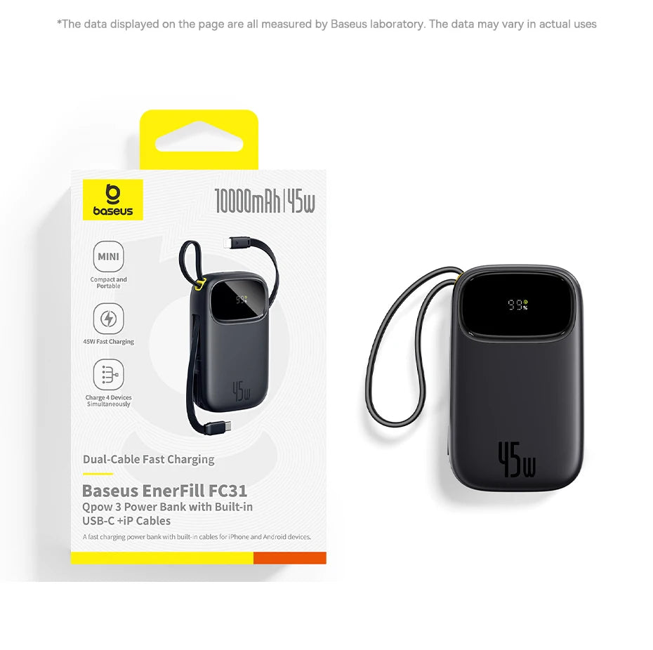 20000mAh Portable Charger with Fast Charging PD Power Delivery Tidesmit