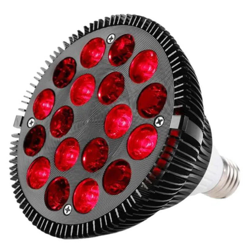 Powerful Red Light Therapy Bulb Anti Aging E27 660nm 850nm Near Infrared IR Lamp Therapy for Skin Pain Relief plant Grow Light P