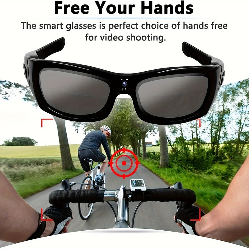 AI Smart Glasses with Camera and Audio - 64GB Mixed Reality Headset Tidesmit