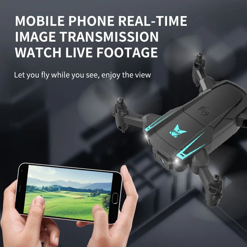 Mini 4K Camera Drone - Foldable WiFi FPV Quadcopter by Tidesmit Tidesmit