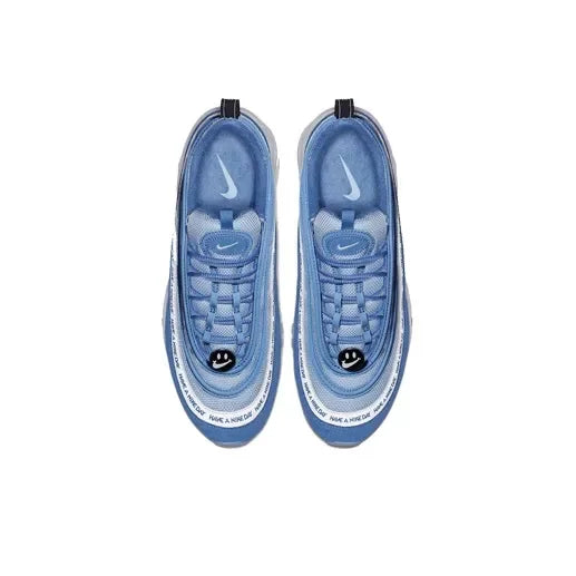 BQ9130-400 Nike Air Max 97 Men Women Vintage Jogging Shoes Flexible Shock Absorbing Comfort Sports Footwear