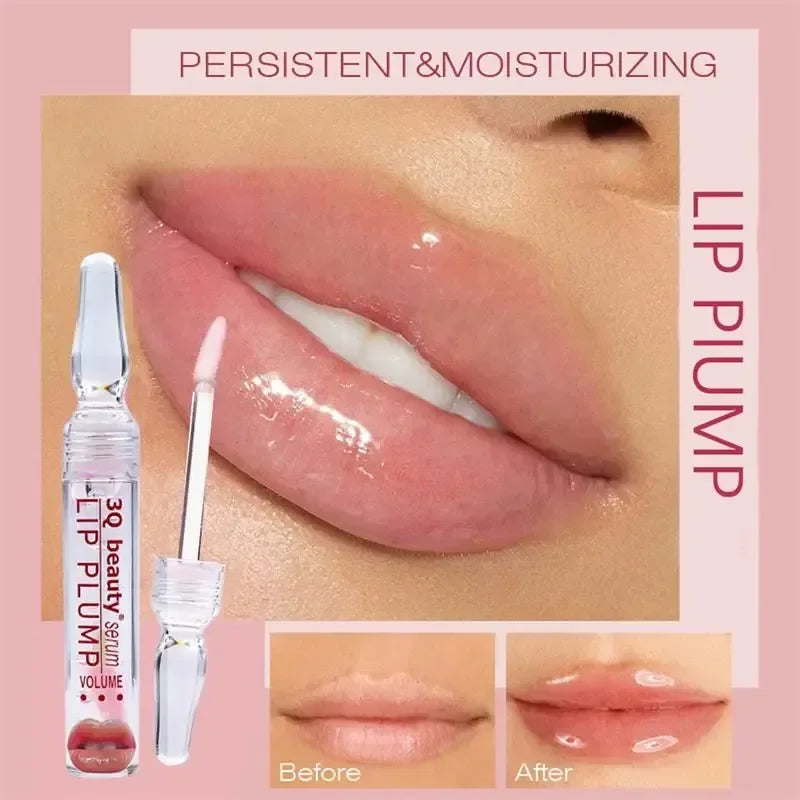 Lip Plumper Oil – Instant Volumizing Collagen Serum by Tidesmit Lip Care Tidesmit