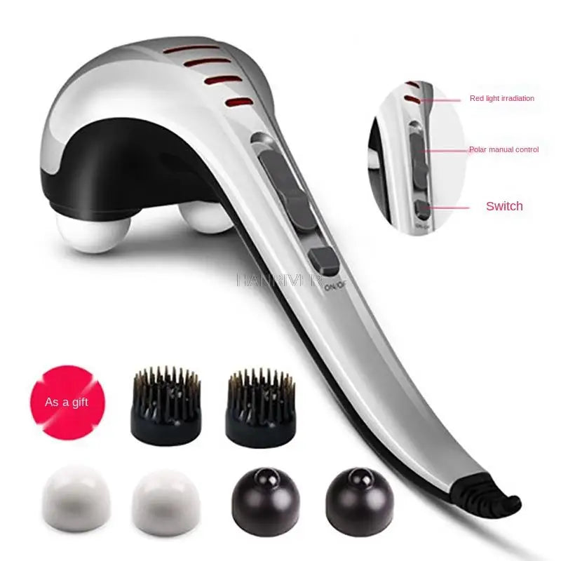 Handheld Percussion Massager - Deep Tissue Recovery Tool Relaxation Treatment Tidesmit