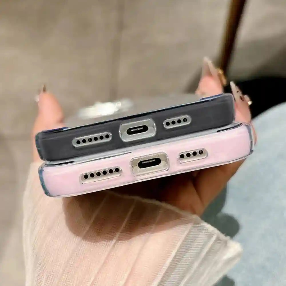Floral iPhone 15 Pro Case - Slim Shock-Absorbing Cover with Drop Protection Tidesmit