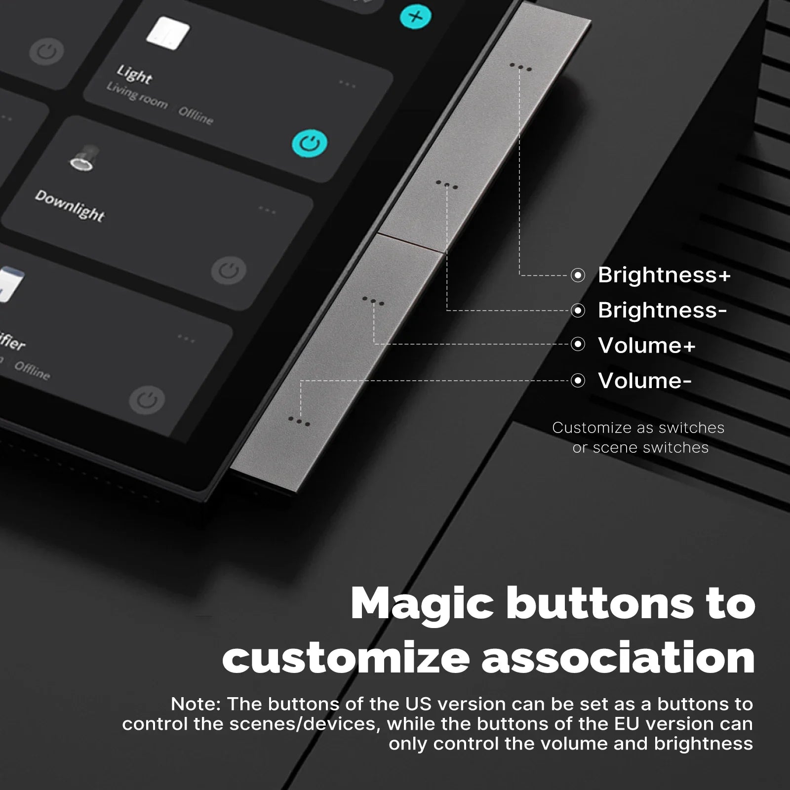 TUYA Smart Home Panel, 10.1" Touch Screen, Built-in Zigbee & Bluetooth Gateway, Intercom Compatible, by MOES
